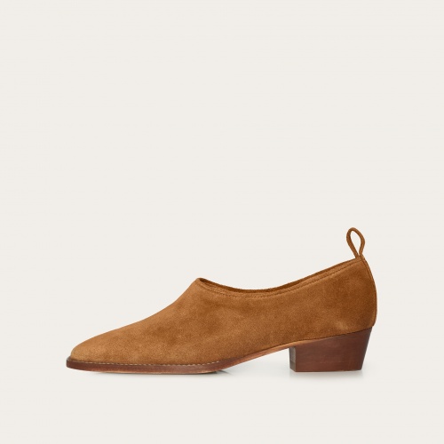 Vincent Flats, caramel velvet